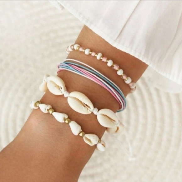 Carols Boutique Jewelry - NEW Boho Sexy Ankle Shell Gypsy Bracelet Summer Beach Vacation Gifts Bohemian